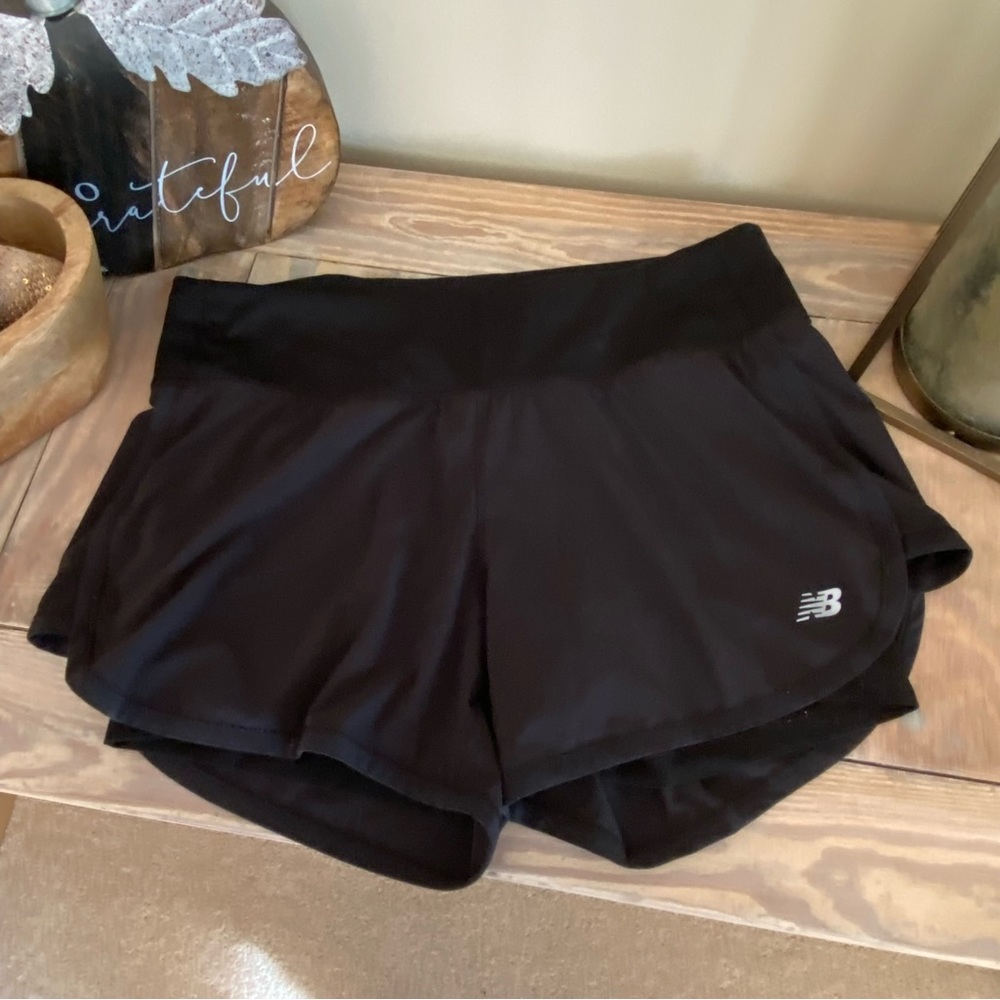 New Balance Black Athletic Shorts